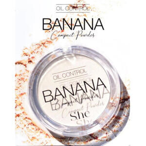 Oil Control Banana Compact Powder, Translucent